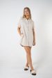 RAYLEIGH LINEN SHIRT DRESS - NATURAL Online