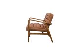 Amos Datsun 2 Seater Sofa Vintage Brown Leather Online Hot Sale