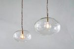 Nkuku Otoro Recycled Clear Glass Pendant Small Round Discount