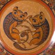 Nahuales Fight Dish, Burnished Clay Online Hot Sale