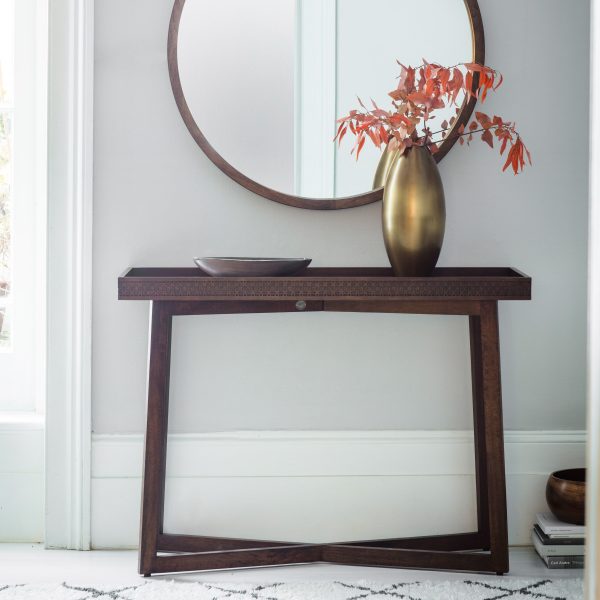 Amos Boho Retreat Console Table For Cheap