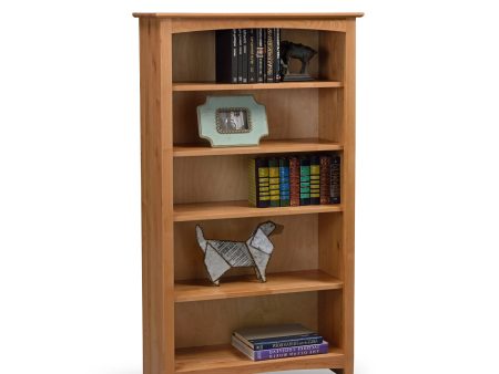 Alder Shaker 36  by 60  Bookcase Fashion