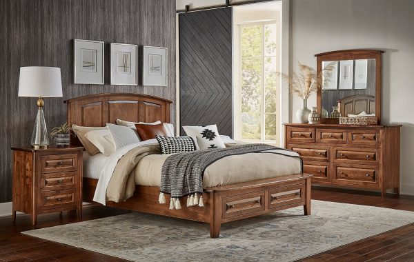 Carson Arched Panel Bed Fashion