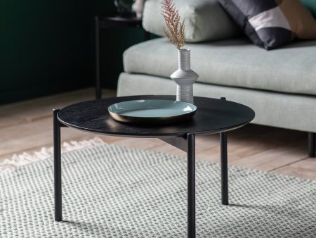 Amos Burley Coffee Table Black Cheap