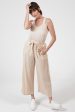 TYLER LINEN PANT - SOFT PINK For Sale