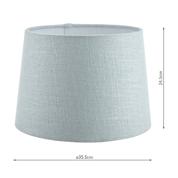 Laura Ashley Bacall Linen Empire Drum Shade Duck Egg Blue 35cm 14 inch Online