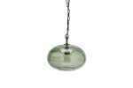 Nkuku Otoro Recycled Green Glass Pendant Small Round Supply