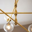 Amos Buckland 12 Light Chandelier Brushed Brass Hot on Sale