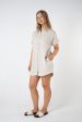 RAYLEIGH LINEN SHIRT DRESS - NATURAL Online