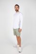 RUFOLO LINEN SHORT - SAGE Online Hot Sale