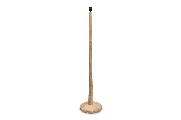 Nkuku Sahar Mango Natural Wood Floor Lamp For Cheap