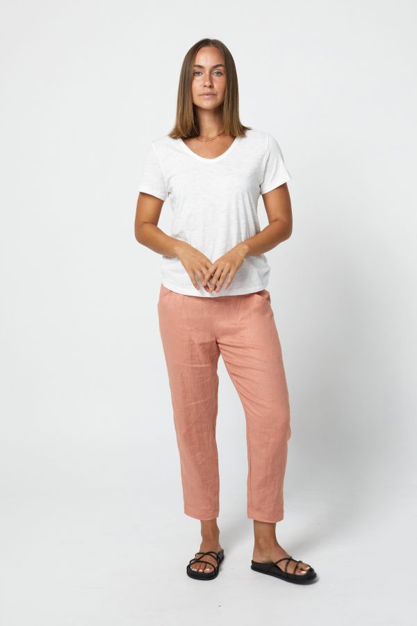 SUTTON HEMP PANT - CLAY Online Hot Sale