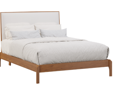 Reveal Upholstered Frame Headboard Platform Bed Fashion