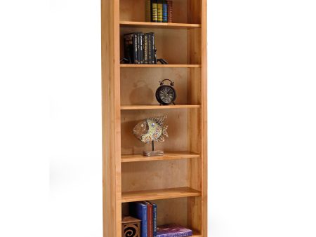 Alder Shaker 30  by 84  Bookcase Online