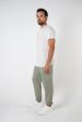 RAVELLO LINEN PANT - SAGE Cheap