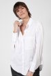 COLTON BOYFRIEND SHIRT - WHITE STRIPE Online