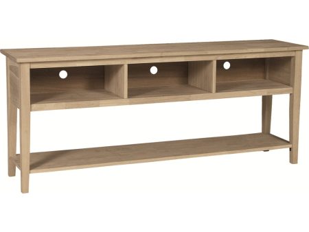 72  Open TV Console Table Sale