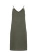 RYLEY LINEN DRESS - OLIVE Online Sale