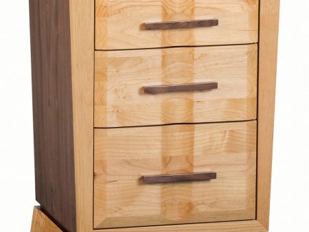 Addison Narrow 3 Drawer Nightstand Supply