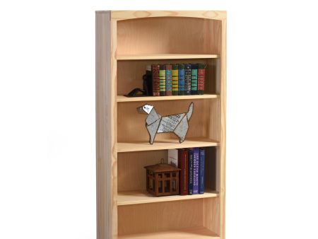 Pine Bookcase - 30  Wide by 60  High Hot on Sale