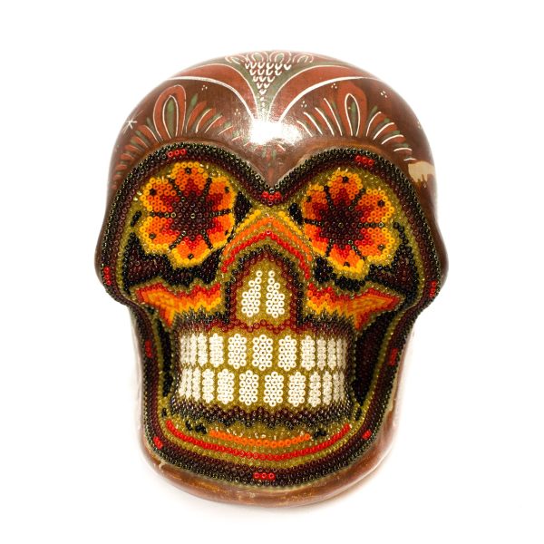 Nahuales Skull, Beads Art + Canelo Clay Online Sale