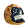 Sun and Flowers Skull, Beads Art + Canelo Clay on Sale