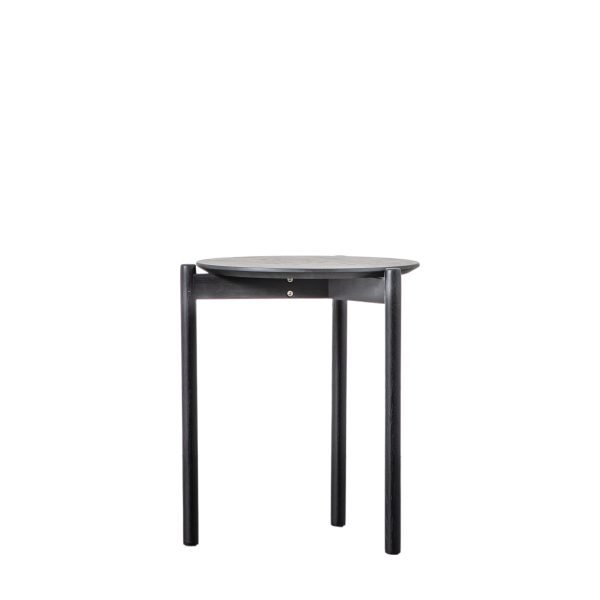 Amos Burley Side Table Black For Cheap