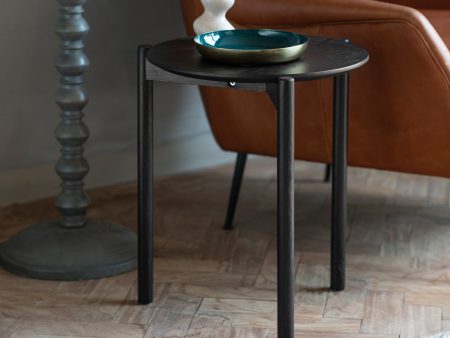 Amos Burley Side Table Black For Cheap