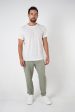 RAVELLO LINEN PANT - SAGE Cheap