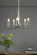 Laura Ashley Blake 5 Light Chandelier Polished Chrome Online Hot Sale