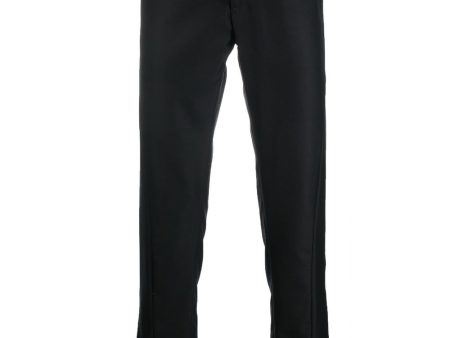 Hook-Embellished Straight Chinos Online