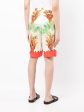 Date Palm Motif-Print Bermuda Shorts For Discount