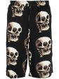 Skull Graphic-Print Bermuda Shorts For Discount