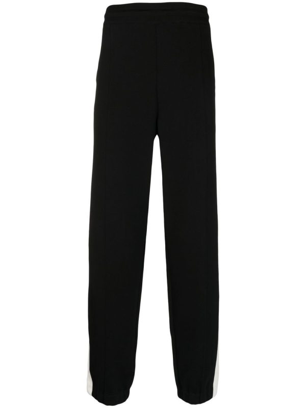 Contarsting Side-Stripe Detail Trousers Online Hot Sale