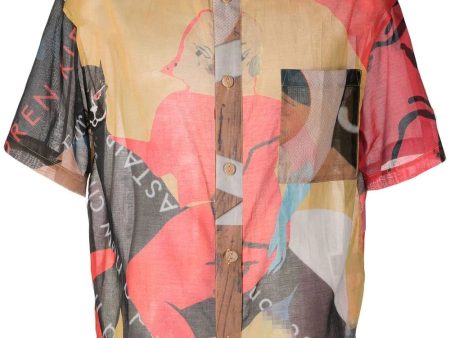 All-Over Graphic-Print Shirt Fashion