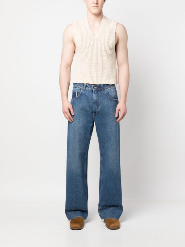 Miles Mid-Rise Wide-Leg Jeans Online