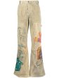 Cartoon Flared Carpenter Pants For Sale