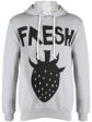 Graphic-Print Cotton Hoodie Online Hot Sale