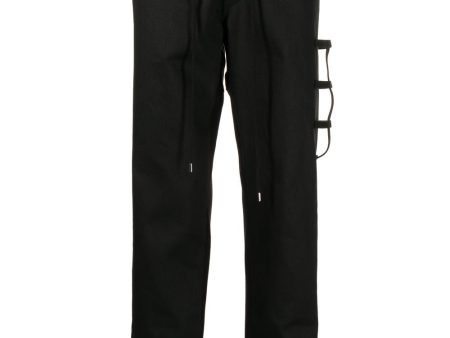 Straight-Leg Drawstring Trousers For Sale