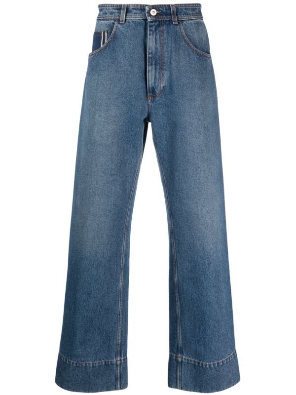 Miles Mid-Rise Wide-Leg Jeans Online