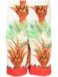 Date Palm Motif-Print Bermuda Shorts For Discount