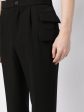 Tapered Flap-Pocket Trousers Hot on Sale