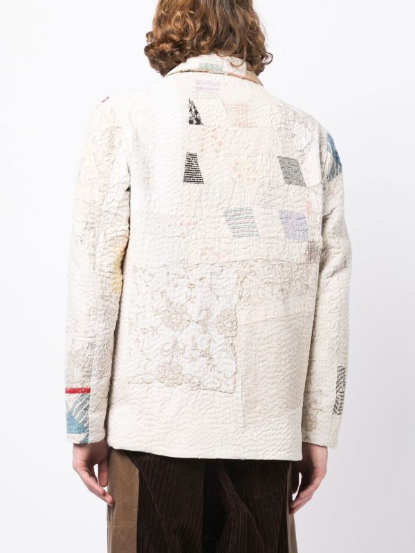 Patchwork-Design Jacket Hot on Sale