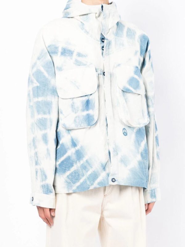 Forager Tie-Dye Hooded Jacket For Cheap