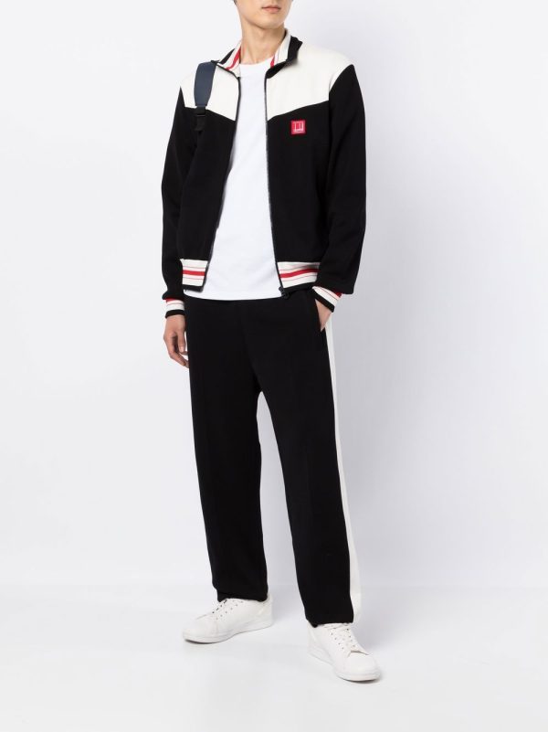 Contarsting Side-Stripe Detail Trousers Online Hot Sale