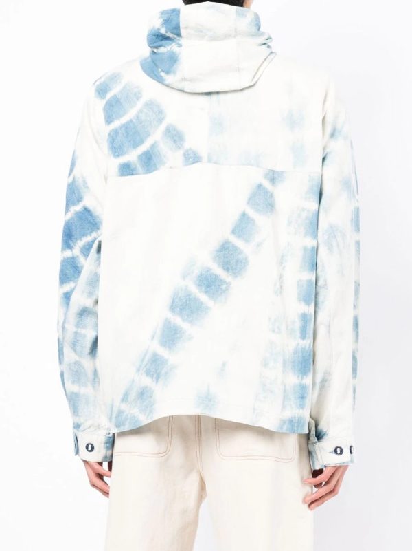 Forager Tie-Dye Hooded Jacket For Cheap